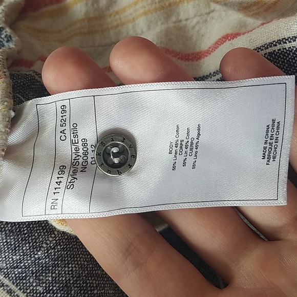 Linen Blend Beach Dress - Picture 5 of 7